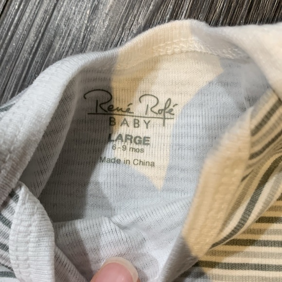 Rene Rofe baby striped onesie - Picture 2 of 2